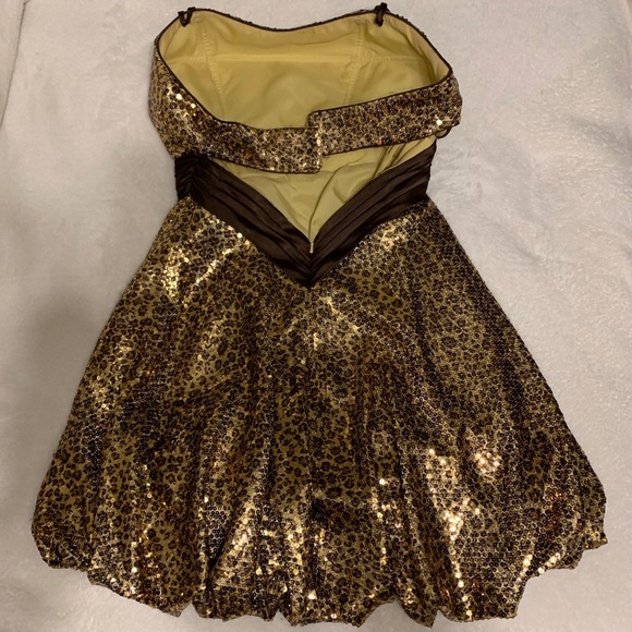 Pretty Me by Moonlight leopard/sequined prom dress - Picture 4 of 8
